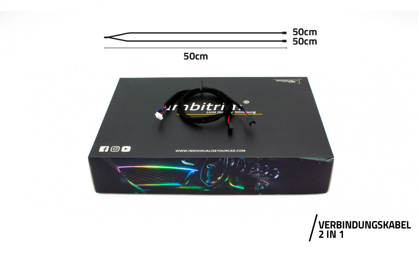Verbindungskabel 2 in 1