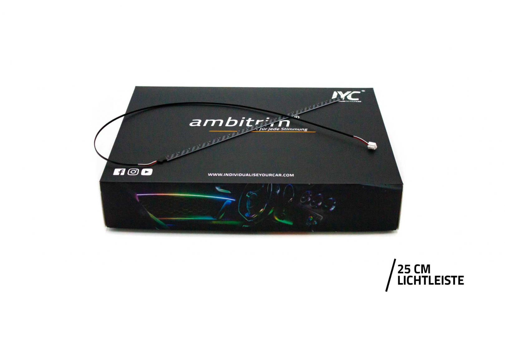 ambitrim® digital RGB RGBIC FULL LED Ambient Light single parts