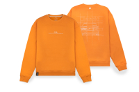 Sweatshirt avrg.® "Classic" – Sunset Orange