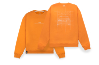 Sweatshirt avrg.® "Classic" – Sunset Orange