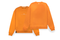 Sweatshirt avrg.® "Identity" Sunset Orange