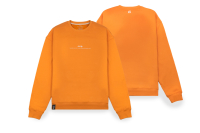 Sweatshirt avrg.® "Identity" Sunset Orange