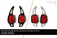 Paddle Shifters Aluminium für A3/S3 8V, A4/S4 B9, A5/S5 F5, Q2 GA, Q5 FY, Q7 4M, TT/TTS FV