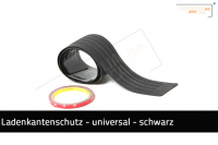 Schutzlippe Ladekantenschutz Heckstoßstange universal schwarz