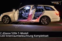 LED Innenraumbeleuchtung SET für Mercedes - Benz C-Klasse T-Modell S204 - Cool-White