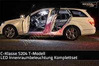LED Innenraumbeleuchtung SET passend für Mercedes - Benz C-Klasse T-Modell S204 - Pure-White