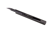 IYG Präzisions-Cuttermesser aus Aluminium mit Carbonstahlklinge – ergonomisch, schwarz-matt, inkl. 1 Klinge